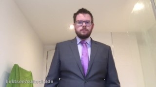 Lilac Shirt and Tie Destruction
