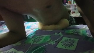 Fucked my sluty babe ass. Sounds of ass fucking can b heard from outside