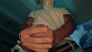 JOI en español - enmascarado te habla sucio y te ordena cuando acabar - Andcristian