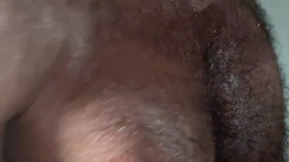MASSIVE HAIRY DADDY PEC PLAY