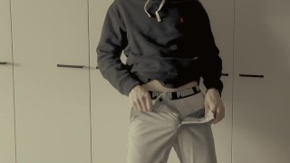 Teasing my cock and ass until I cum