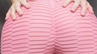 Sexy horny mature wife with leggings