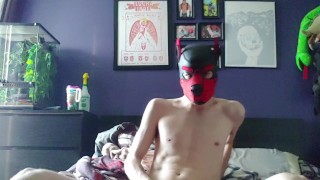 Dog Boy Post-Workout Jerk-Off