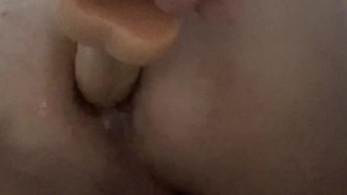 I love to fuck myself with my dildo in the tub