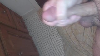 cumming so hard after my shower
