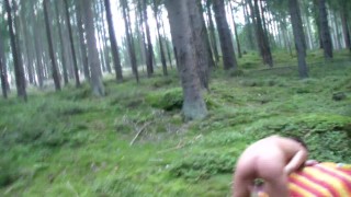 Nature erotic shooting in the forrest - part 2