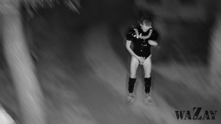 Sissy Exhibitionist Caught on Cam