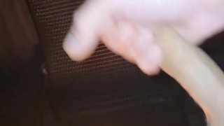 Risky twink boy jerking off & cumming like like a freak in neighbor's gazebo & their patio! Orsgasm!