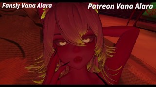 Fucking you Futa girlfriend on the beach