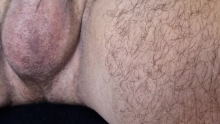 Male accidental Orgasm Cumshot completely hands free no touch