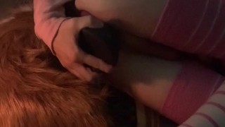 Cute juicy femboy fox gets destroyed by XL rex