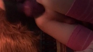 Cute juicy femboy fox gets destroyed by XL rex