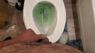 Small dick piss before shower video