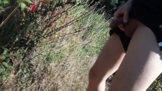 Piss compilation in the new park I discovered this summer