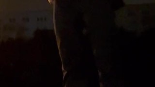 Daddy Cums in Public