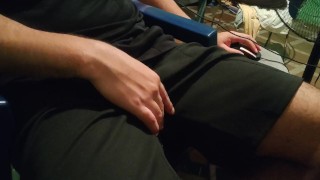 No pude aguantar, tuve q sacarme la leche