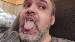 Got a Mouthful of Cum for My Birthday