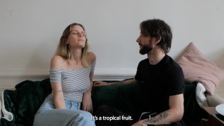 Amateur Francais - Jeu du goût, j'embrasse ma meilleure amie et je rigole avec elle (ENG SUB)