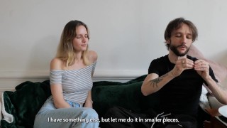 Amateur Francais - Jeu du goût, j'embrasse ma meilleure amie et je rigole avec elle (ENG SUB)