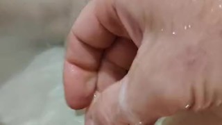 He escaped from the cage and cum