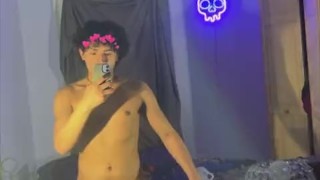 nude latino strokes cock compilation