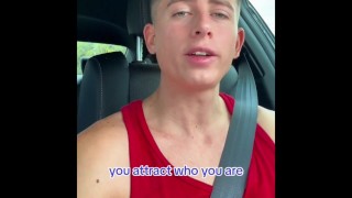 Evan Cox motivates you while shooting his load