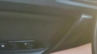 VERY RISKY! Playing with my Sissy Clit by a Busy Road!