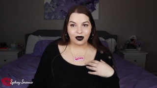 Gaining for Goth Girlfriend ft Sydney Screams