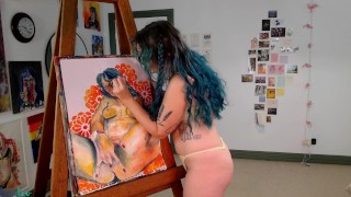 Painting a XXX self portrait
