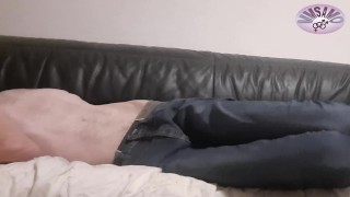 intense moaning cumshot after a long hot self play, lovely handjob and teasing my whole skinny body