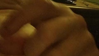 Waited all day to jerk off and eat my cum