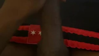 Caught jerking off