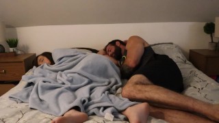 Unplanned Sex between Stepmom and Stepson. Sharing a bed with Stepmom.