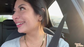 Latina Cum On Her Face - Latina Drives Around In Public With Cum On Her Face After Sucking The Soul  Out Of Him!!! - Free Porn Videos - YouPorn