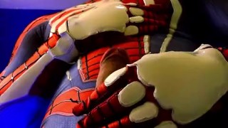 gay spiderman cums for you 💦