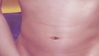 Sitting on crazy 1700 ml Bladder Balloon, huge Cumshot - Preview