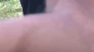 Stroking my cock in public naked ( on the side walk!!)