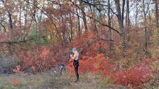 Risky bicycle ride