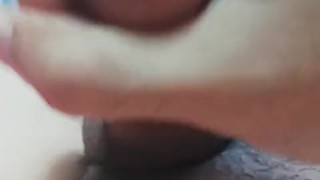 Self-Masturbation of Hot Wet Thick Dick