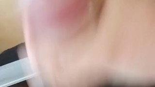 Cum, just white cum and precum