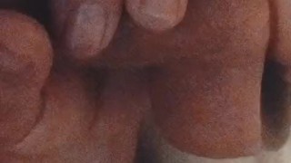 My long wet hair tickling your balls