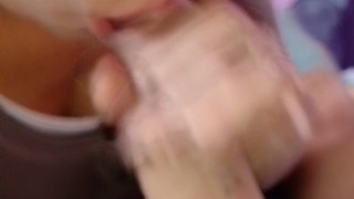 STEP MOM BLOWJOB CLEANUP CREAMPIE