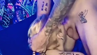 Kneeling for Cock