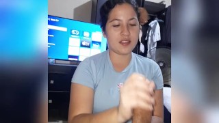 Así recibí a mi que viene de visita 🤤🔥🔥