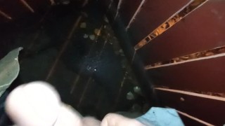 She thought my cock was a vape!