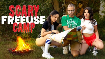 Scary Freeuse Camp by FreeUse Fantasy 壮举。盖尔·里奇、赛琳娜·艾维和卡尔文·哈迪