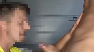 Labourer works a huge load from the boss 💦