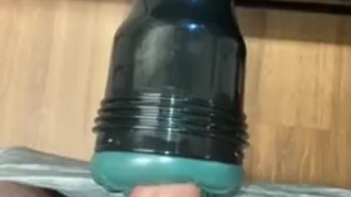 Zombie Fleshlight in the kitchen, with cum (Low Quality)