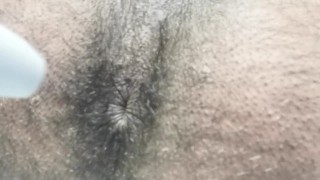 Close up to my asshole getting fucked by Sharpie