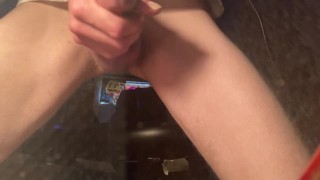 Blowing huge load on my phone